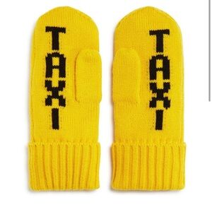 NWT Kate Spade Taxi Mittens